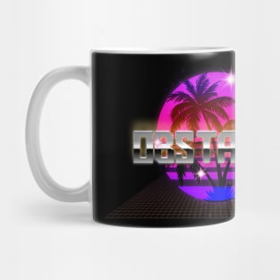 Retro Obstacle Design Proud Name Birthday Flower 70s 80s 90s Mug